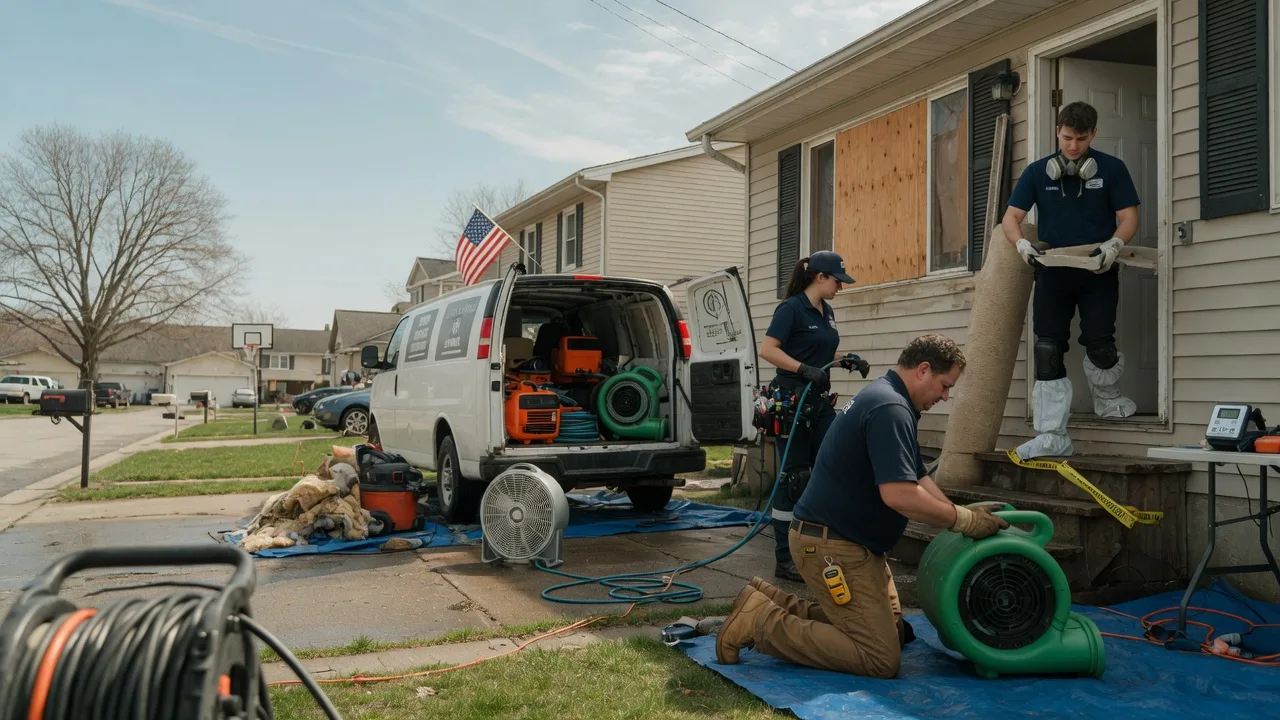 Water Damage Restoration in Foley, MO near me